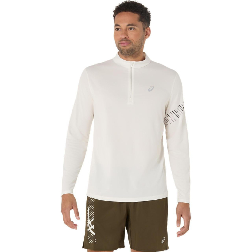 Мъжка блуза с дълъг ръкав ASICS ICON LS 1/2 ZIP