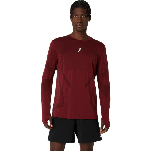 Мъжка блуза за тичане ASICS Road Seamless LS