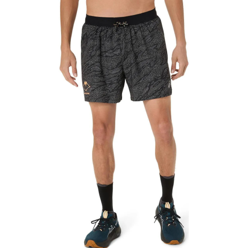 Мъжки шорти за бягане ASICS FUJITRAIL ALL OVER PRINT 5IN