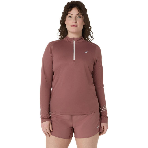 Дамска блуза за бягане ASICS ICON 1/2 ZIP
