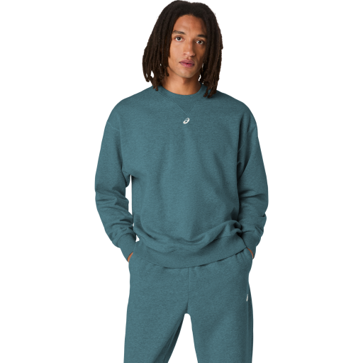 Мъжка блуза ASICS FLEECE CREW-NECK