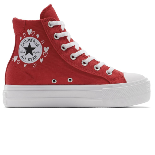  Дамски кецове CONVERSE Chuck Taylor All Star Hearts Lift High Top