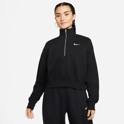 Дамскa блуза с цип NIKE NSW Phoenix  CROP