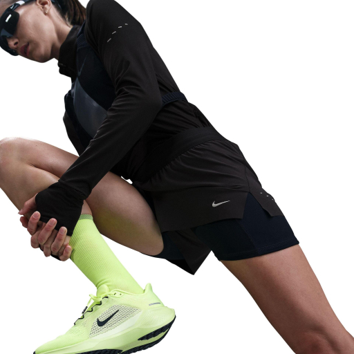 Дамски къси панталони за бягане NIKE SWIFT Mid-Rise 2in1