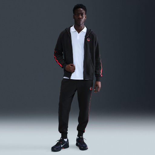 Мъжка спортна блуза с цип и качулка NIKE City Side