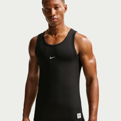 Мъжки потник за спорт NIKE Ribbed