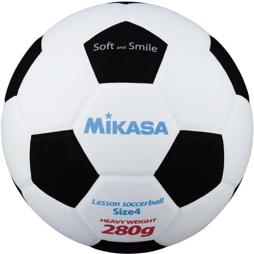 Детска топка за футбол Mikasa SF428-WBK